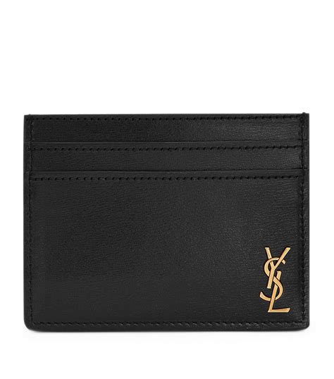 ysl mens card holder